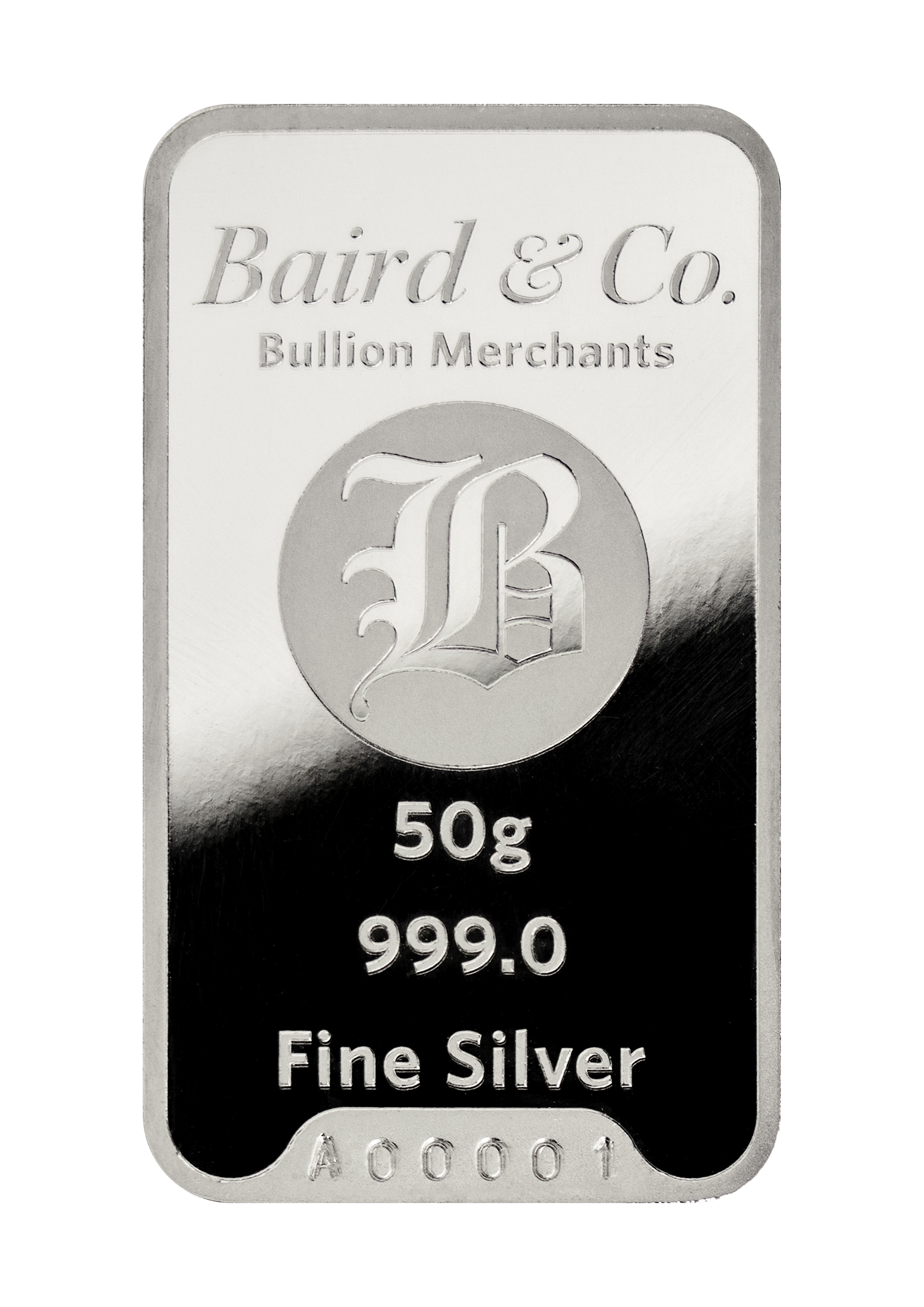 50g Silver Minted Bar